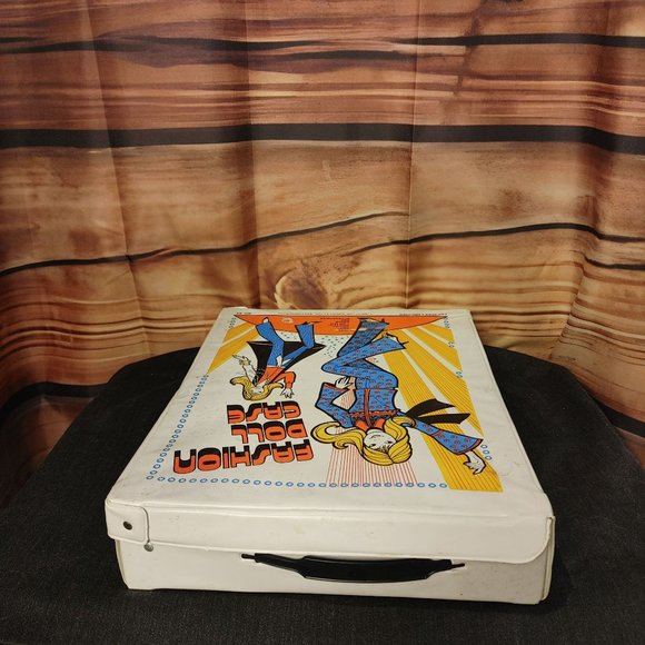 Vintage Tara Toys Plastic Hard Doll Case Fits * 11.5-12.5" Dolls & Acessories - Picture 3 of 8